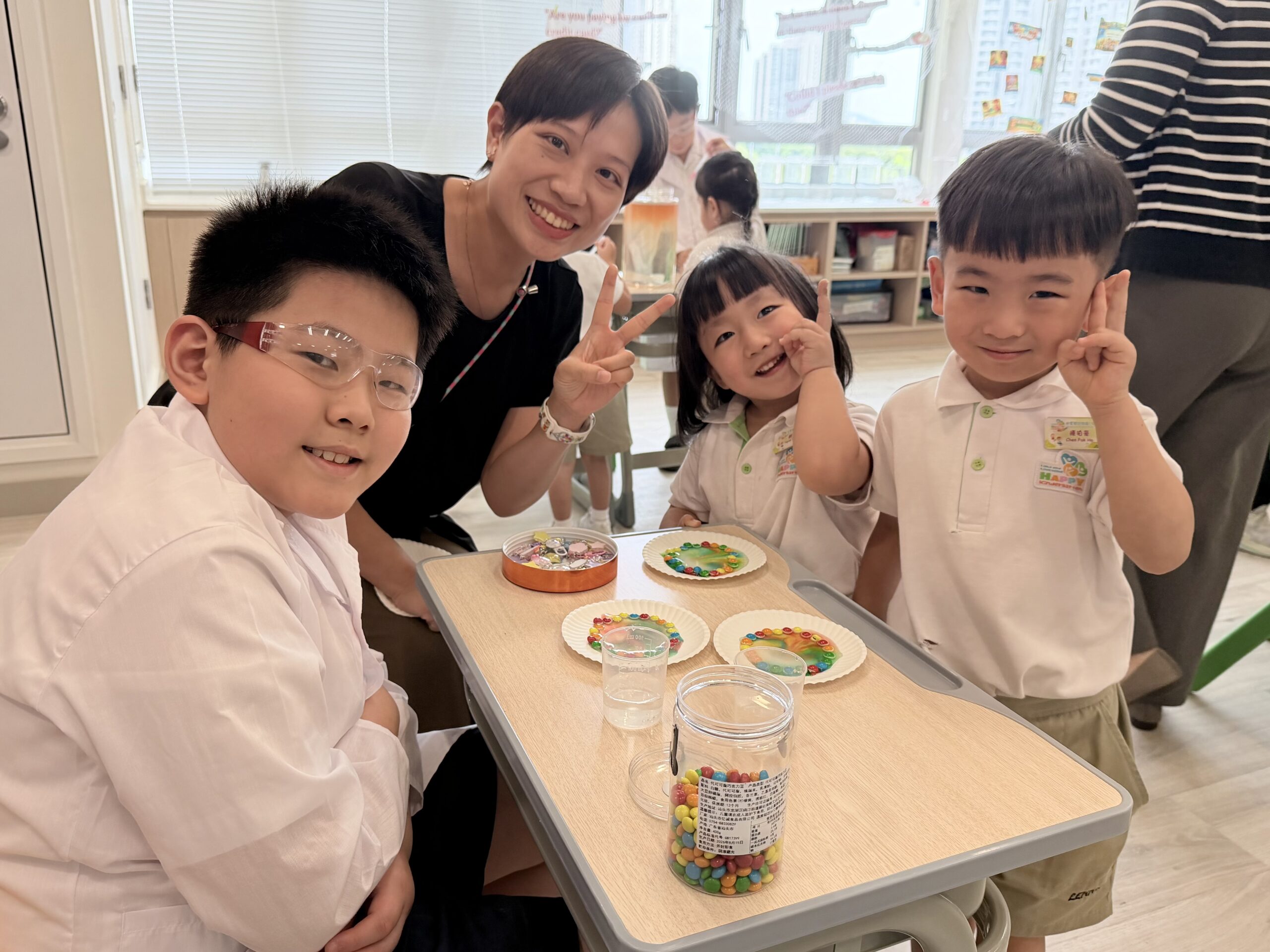 K2、K3參觀迦密梁省德學校